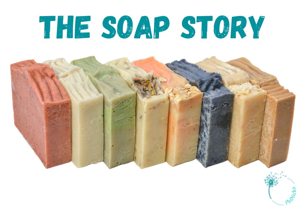 the soap story - afbeelding met verschillende zepen